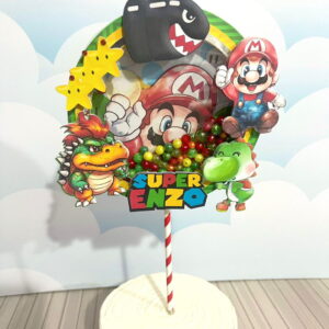 Arquivo de Corte Topo de Bolo Super Mario 002