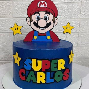 Arquivo de Corte Topo de Bolo Super Mario Camada