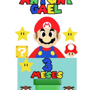 Arquivo De Corte Topo De Bolo Super Mario