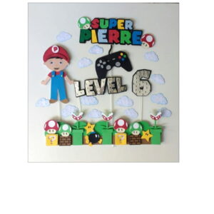 ARQUIVO DE CORTE TOPO DE BOLO SUPER MARIO
