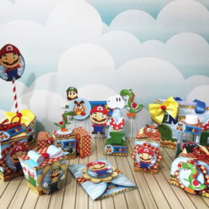 Arquivo de Corte Topo de Bolo Super Mario Studio