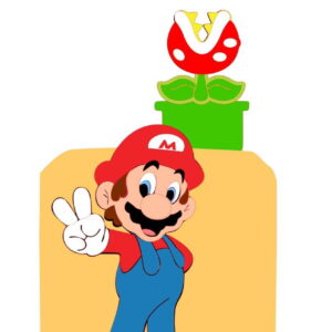 ARQUIVO DE CORTE TOPO DE BOLO SUPER MARIO