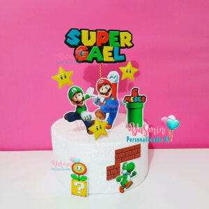 Arquivo de Corte Topo de Bolo Super Mario World