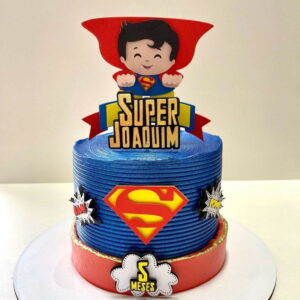 Arquivo De Corte Topo De Bolo Superman 2