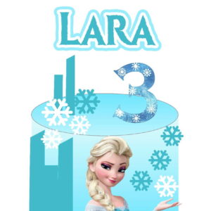 Arquivo de Corte Topo de Bolo Tema Frozen + 2 Arquivos