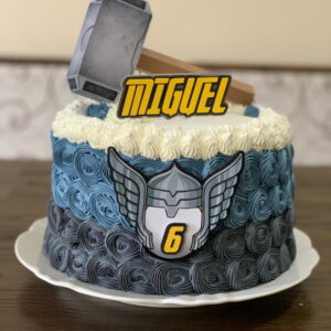 Arquivo de Corte - Topo de Bolo Thor