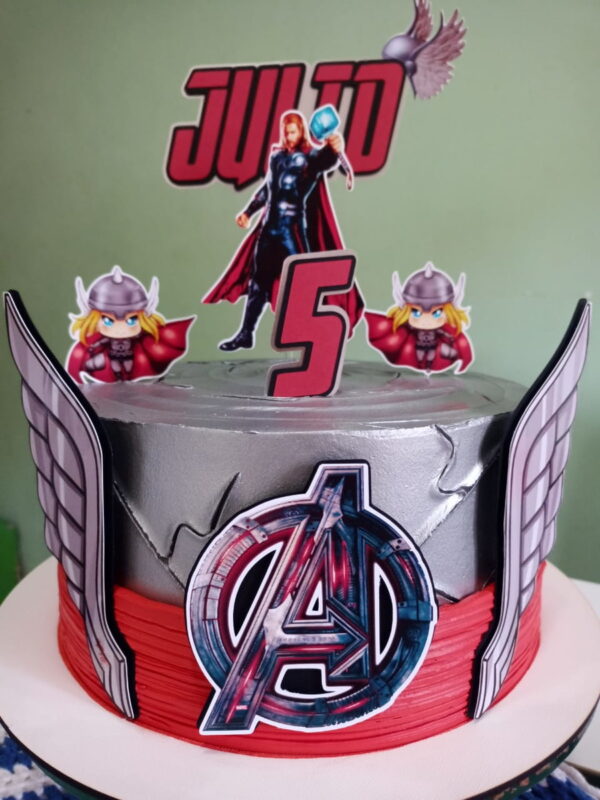 Arquivo De Corte Topo De Bolo Thor