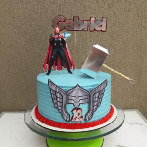 Arquivo de corte topo de bolo Thor vingadores