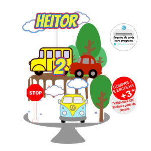 Arquivo de Corte Topo de Bolo Transportes