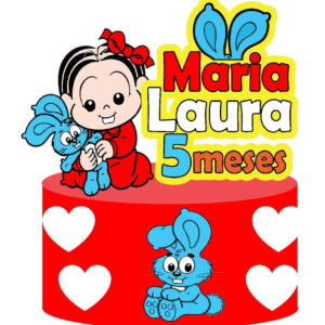 Arquivo de Corte Topo de Bolo Turma da Monica