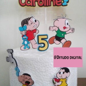 Arquivo de Corte Topo de Bolo Turma da Mônica Studio