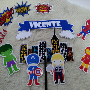 2 Arquivos - Studio - Topo de Bolo Vingadores 4