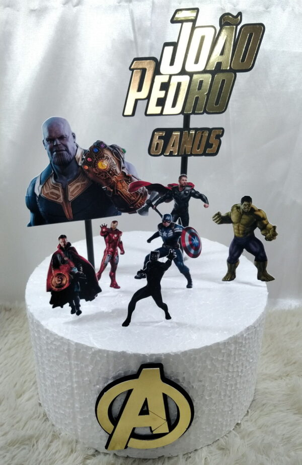 2 Arquivos - Studio - Topo de Bolo Vingadores 5