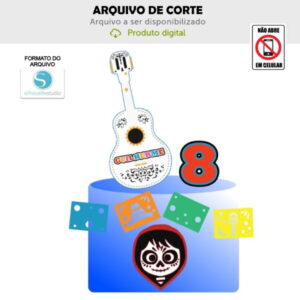 Arquivo De Corte Topo De Bolo Viva A Vida É Uma Festa