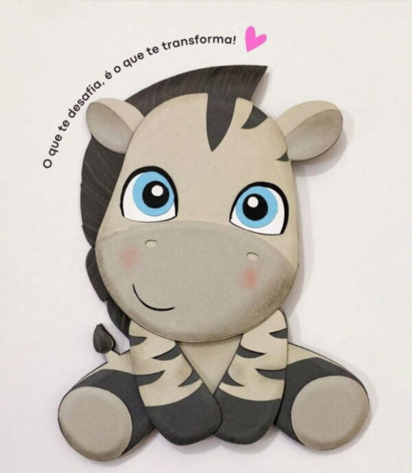 Arquivo de Corte Topo de Bolo Zebra