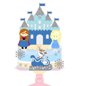 Arquivo de corte topo Frozen