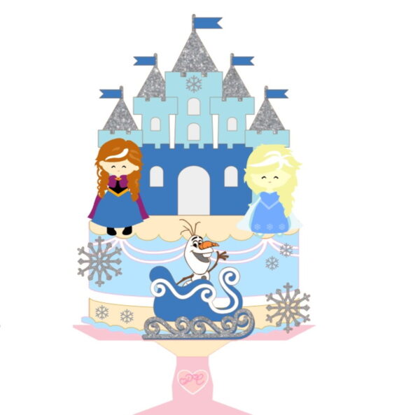 Arquivo de corte topo Frozen
