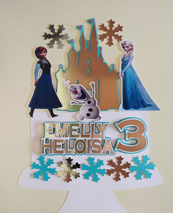 Arquivo De corte topo Frozen +brinde