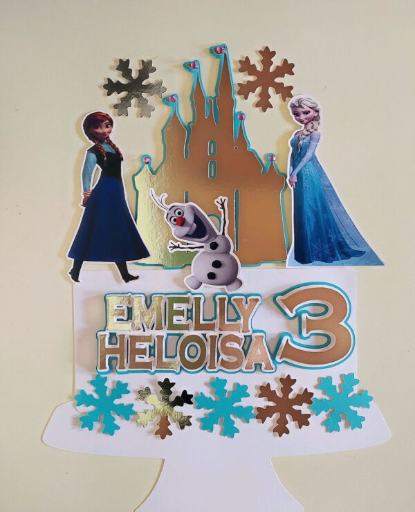 Arquivo de corte topo Frozen +brinde