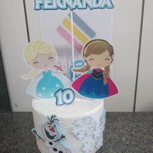 Arquivo de corte - Topo Frozen Cut
