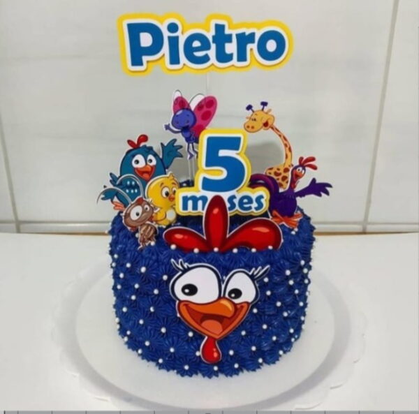 Arquivo de Corte -Topo Galinha Pintadinha 10-COD.055