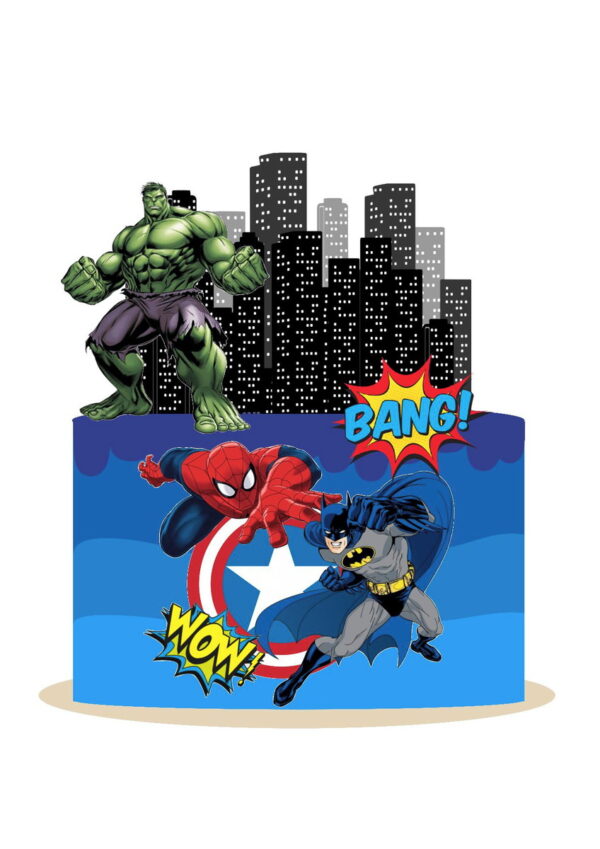 Arquivo de Corte Topo Herois Simples