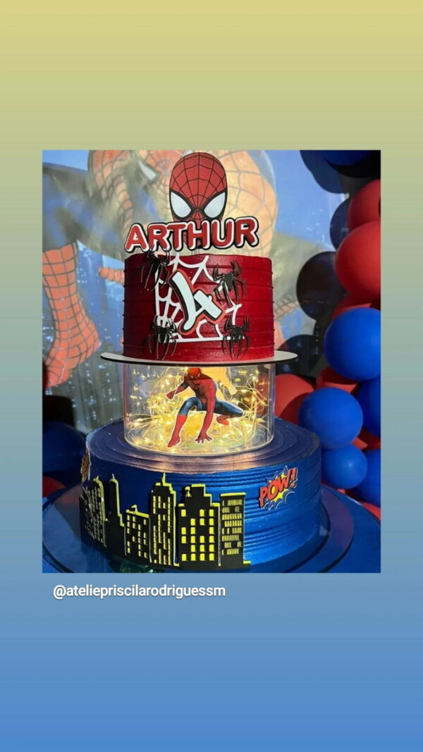 Arquivo de Corte Topo Homem Aranha
