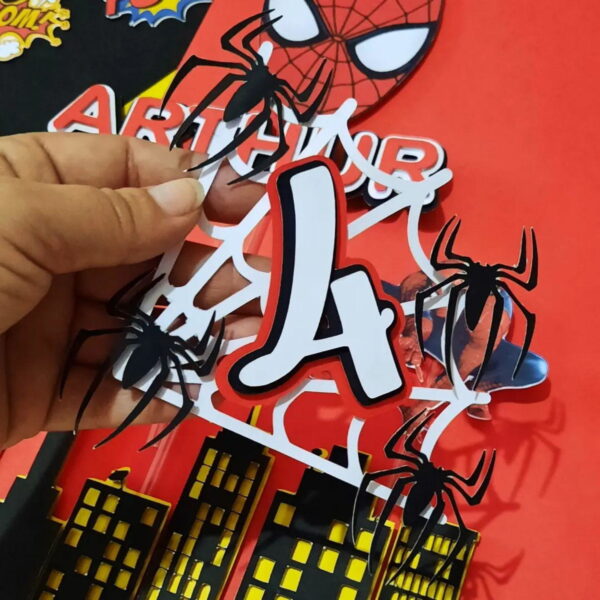 Arquivo de Corte Topo Homem Aranha - Imagem 3