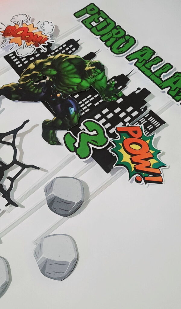 Arquivo de Corte Topo Hulk - Imagem 2