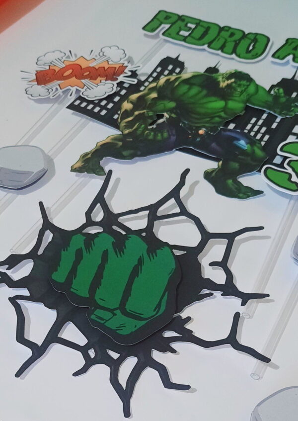 Arquivo de Corte Topo Hulk - Imagem 3