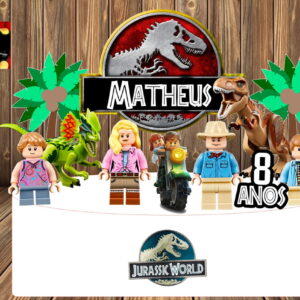 Arquivo de Corte Topo Jurassic Lego Arte Digital