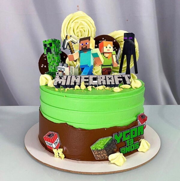 Arquivo de Corte Topo Minecraft
