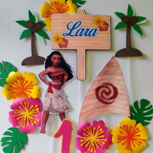 Arquivo de corte topo Moana +brinde