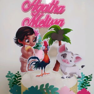 Arquivo de corte topo Moana baby+BRINDE