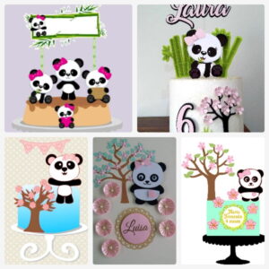 Arquivo De Corte Topo Panda Studio