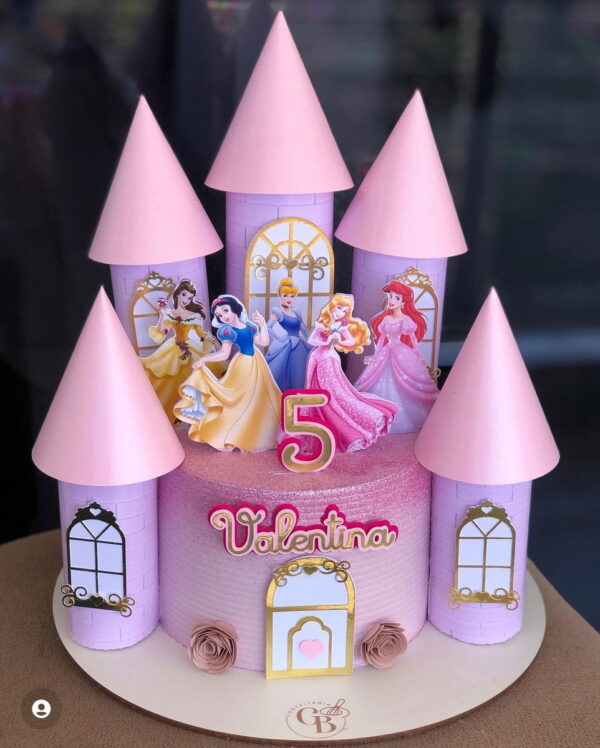 Arquivo de Corte Topo Princesas e Castelo (studio)