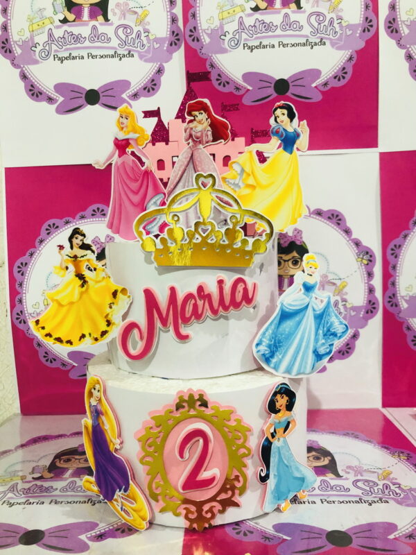Arquivo de Corte Topo Princesas