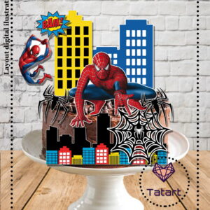 Arquivo de corte topo Spider man
