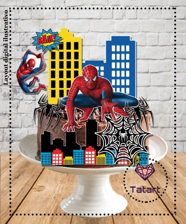 Arquivo de corte topo Spider man