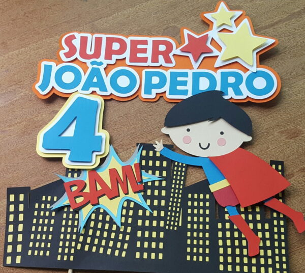 Arquivo de corte topo super heroi