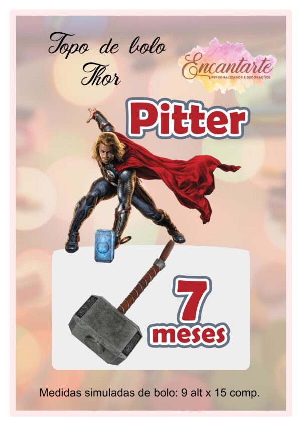 Arquivo de corte Topo Thor
