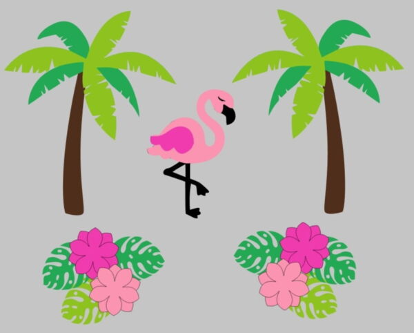 Kit Arquivos de Corte Flamingo, Elefante Baby e Cachorrinhos