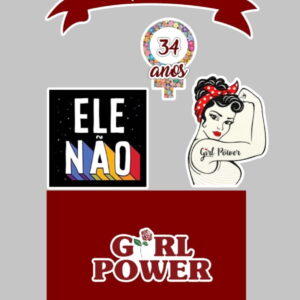 Kit Arquivos de Corte Girl Power, Covid e Jogo do Bicho