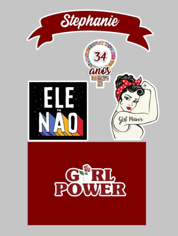 Kit Arquivos de Corte Girl Power, Covid e Jogo do Bicho