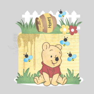 Arquivo de Corte Topo Ursinho Pooh em Camadas