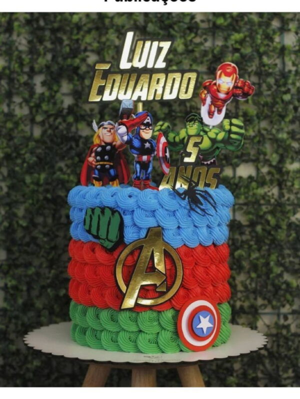 Arquivo de corte topo Vingadores