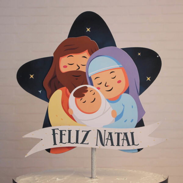 Arquivo de Corte - Topos de Bolo Natal 2022 - Imagem 5