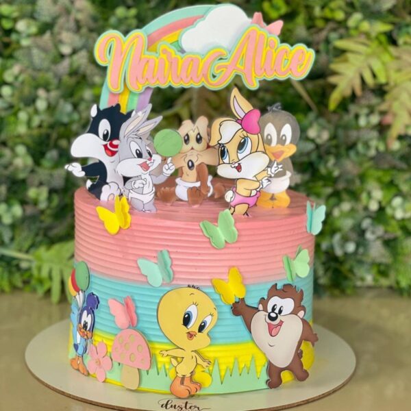 Arquivo de topo de bolo baby looney tunes