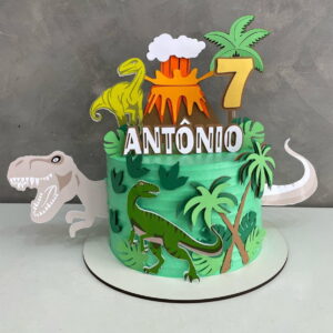 Arquivo de topo de bolo dinossauro