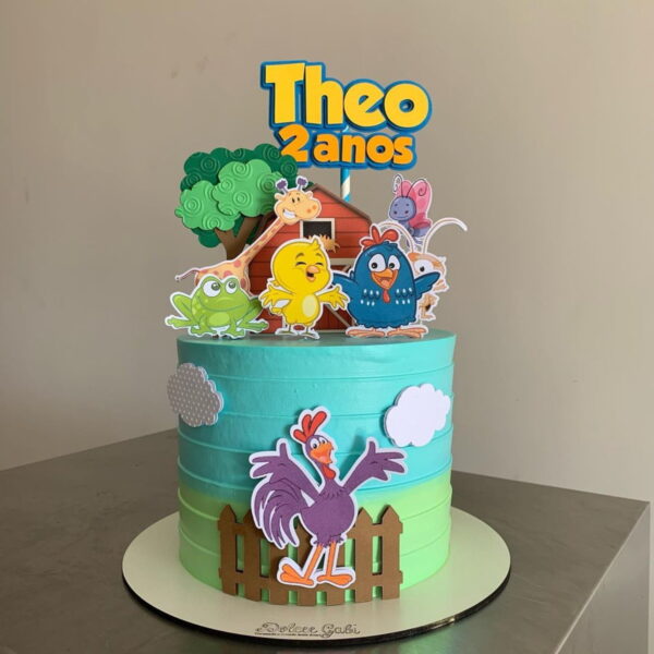 Arquivo de topo de bolo galinha pintadinha